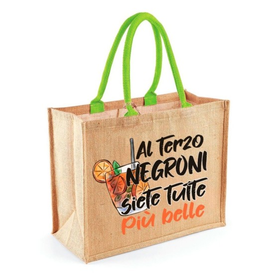 Borsa mare al terzo negroni siete tutte piu belle Cocktail