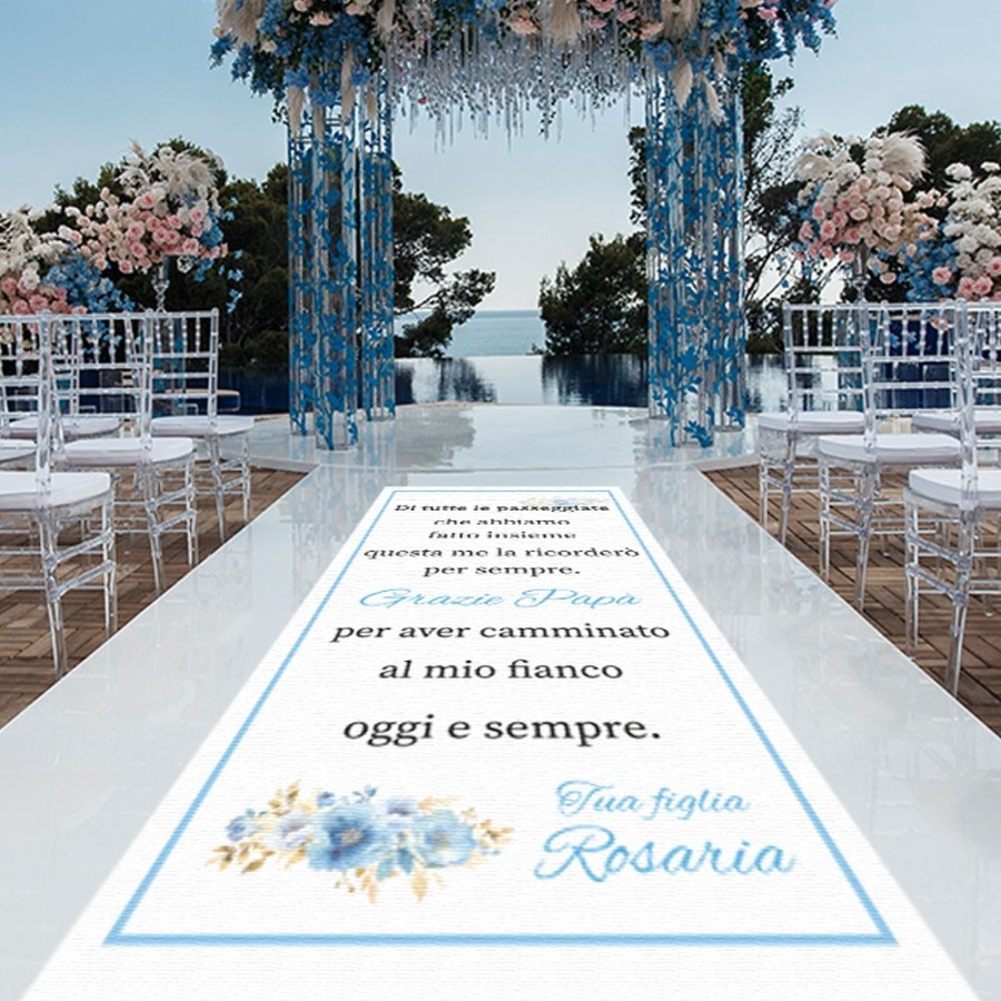 tappeto-matrimonio-dedica-papa-navata