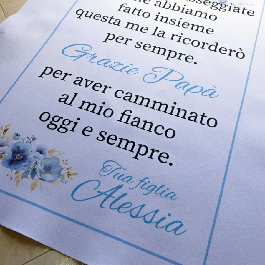 tappeto-matrimonio-dedica-papa-navata