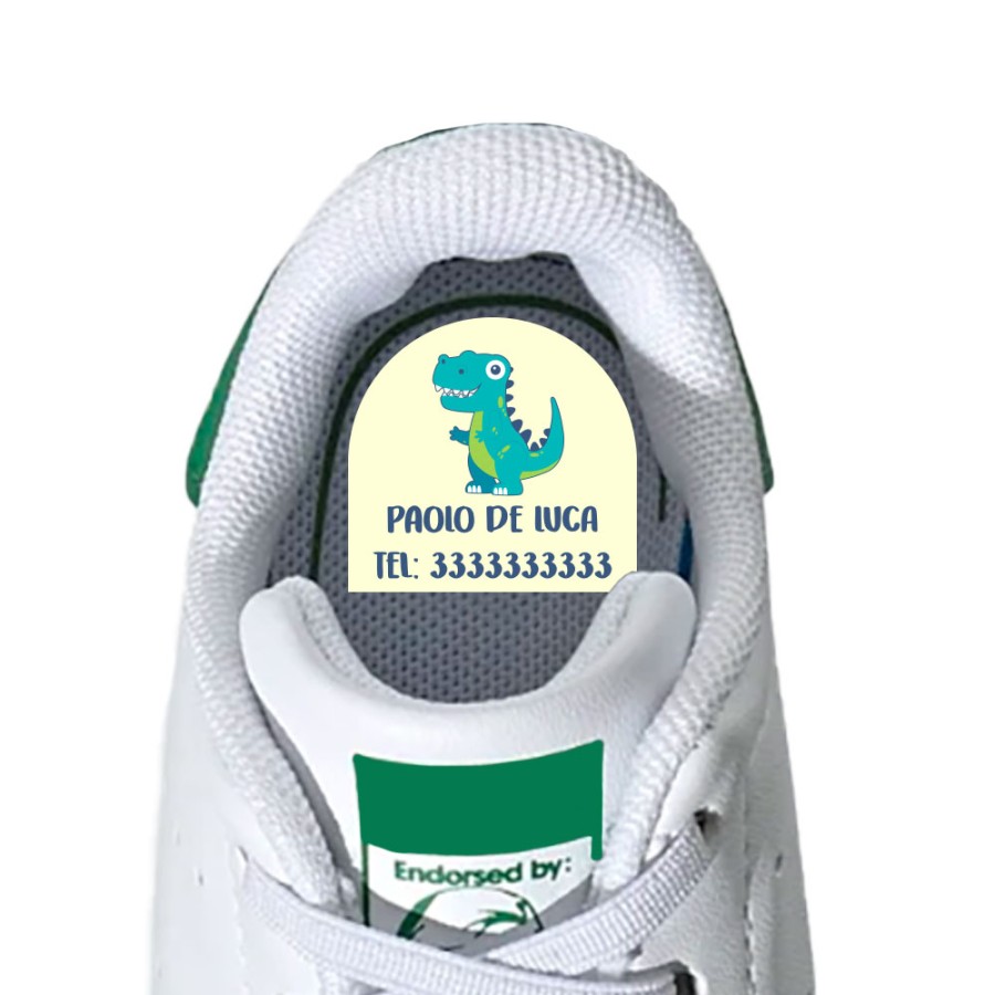 Pack Etichette Animali Personalizzate Set Completo di Etichette Adesive Termoadesive