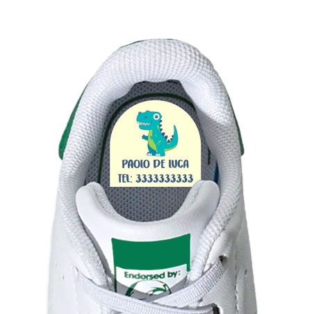 Pack Etichette Animali Personalizzate Set Completo di Etichette Adesive Termoadesive