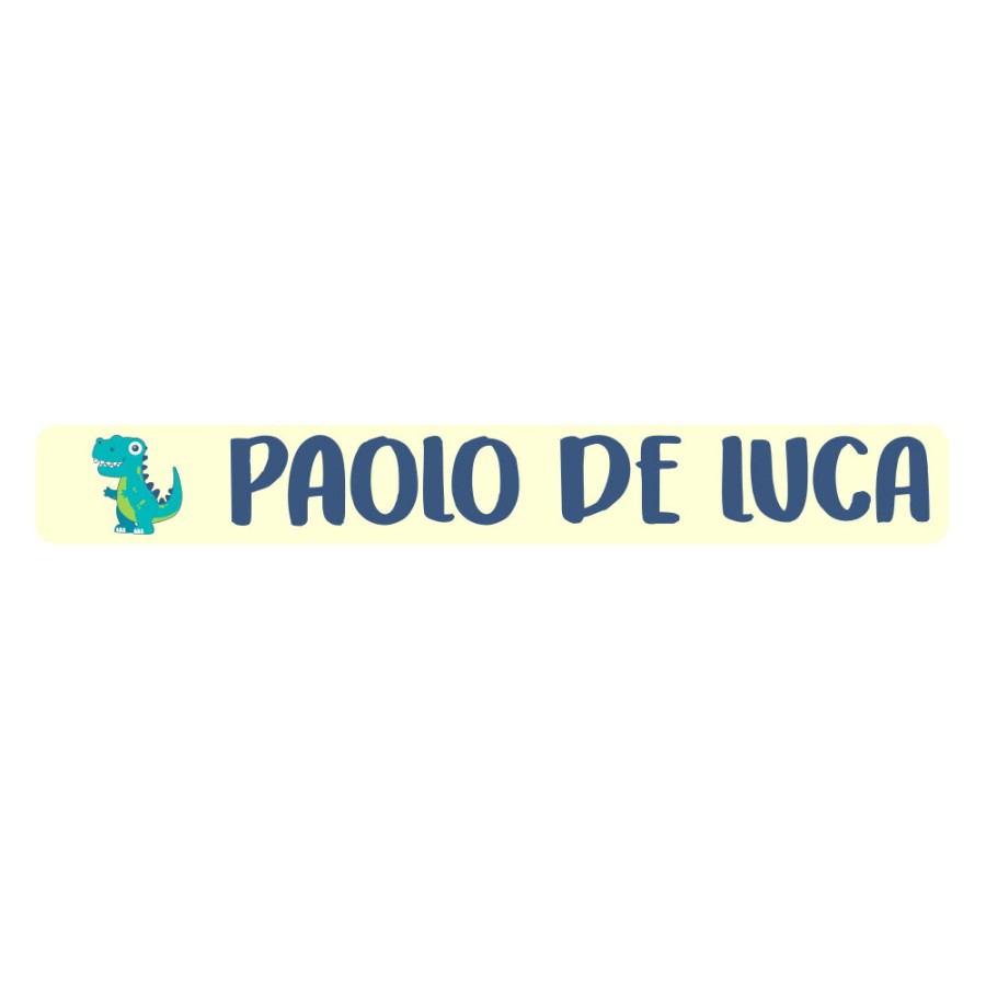 Pack Etichette Animali Personalizzate Set Completo di Etichette Adesive Termoadesive