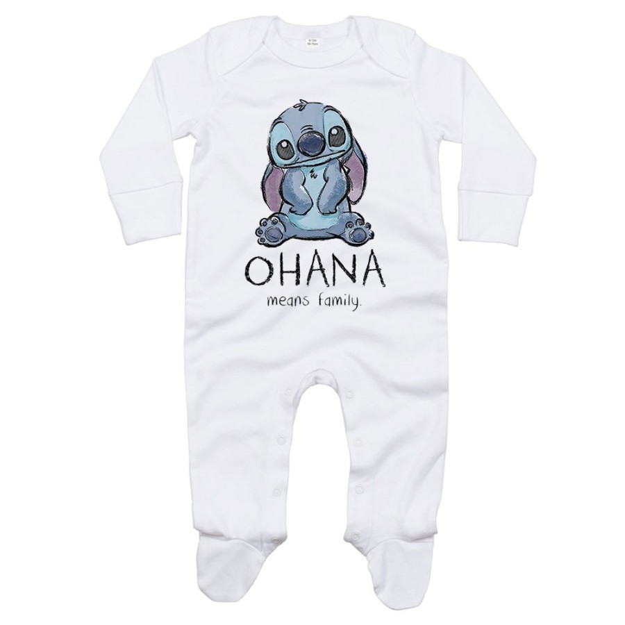 Tutina neonato con stitch ohana means family Cartoon