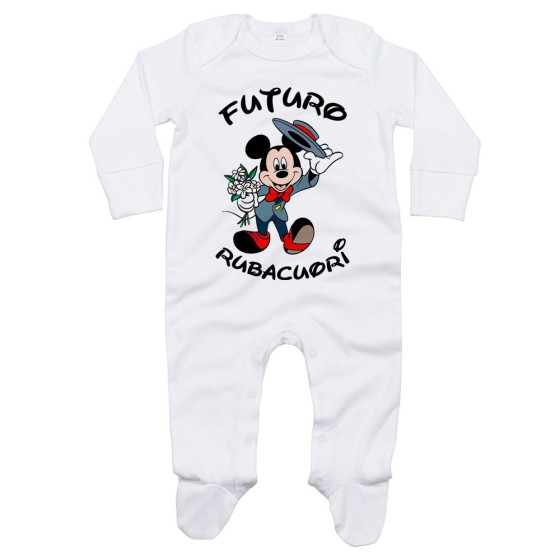 Tutina neonato futuro rubacuori con topolino Cartoon