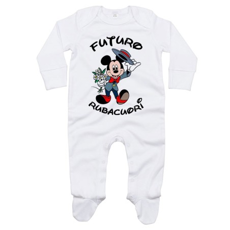 Tutina neonato futuro rubacuori con topolino