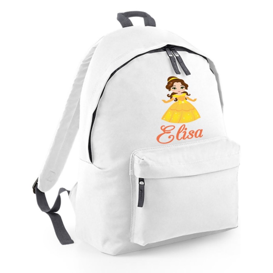 Zaino personalizzato con nome baby principessa bella Cartoon