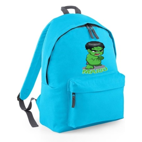 Zaino personalizzato con nome baby hulk Cartoon