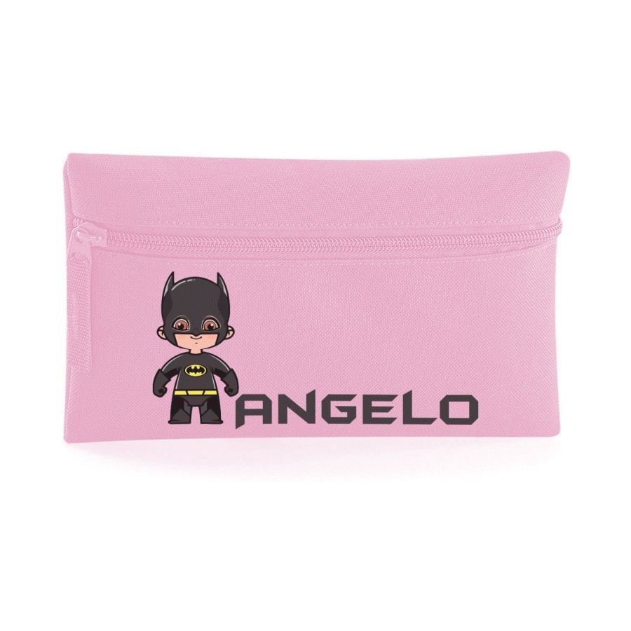 Astuccio personalizzato con nome baby batman Cartoon