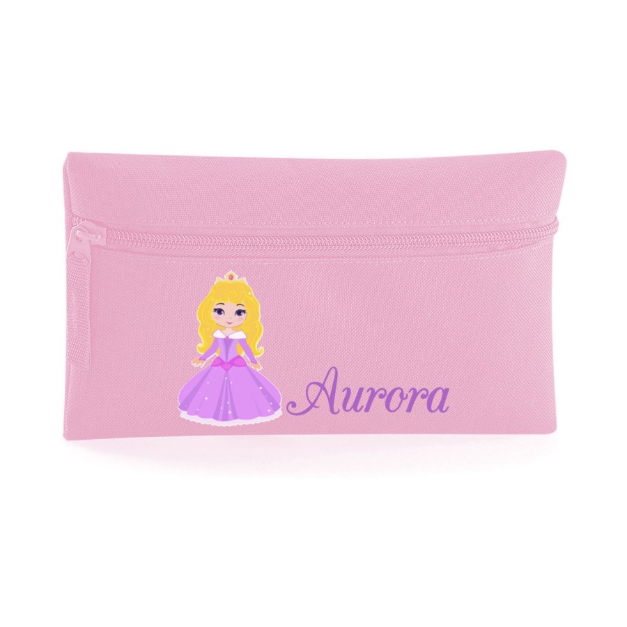 Astuccio personalizzato con nome baby principessa aurora Cartoon
