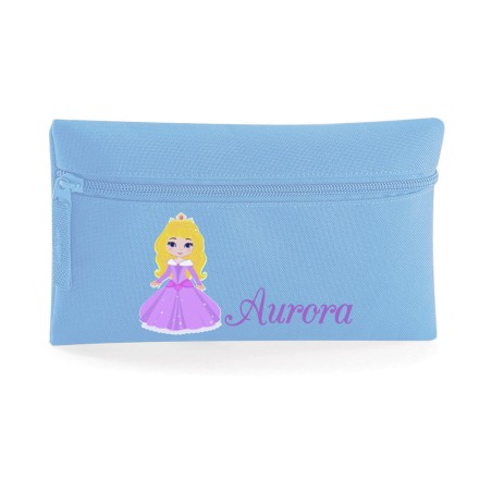 Astuccio personalizzato con nome baby principessa aurora Cartoon