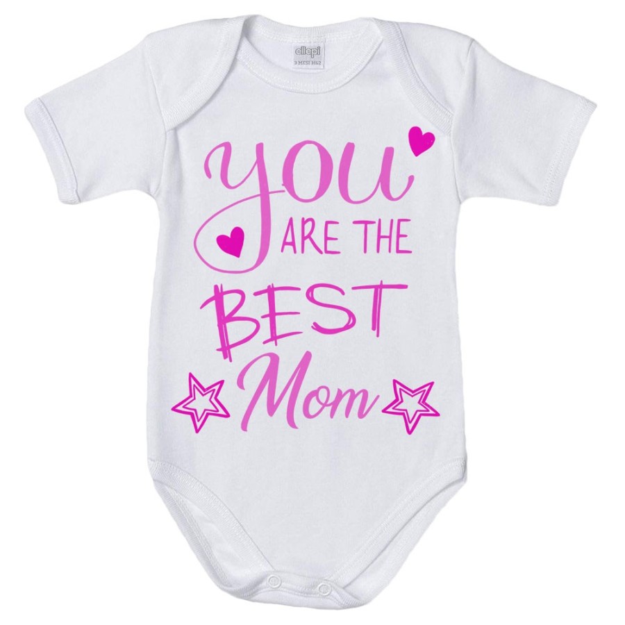 Body neonato you are the best mom star Per la mamma