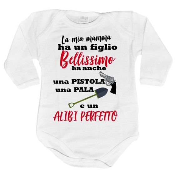 Body neonato la mia mamma ha un figlio bellissimo una figlia bellissima Per la mamma