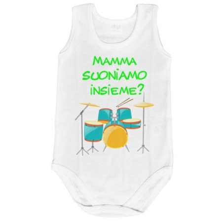 Body neonato mamma suoniamo insieme