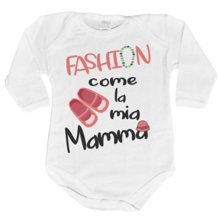 Body neonata fashion come la mia mamma
