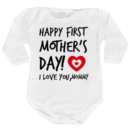 Body neonato happy first mother's day i love you mommy