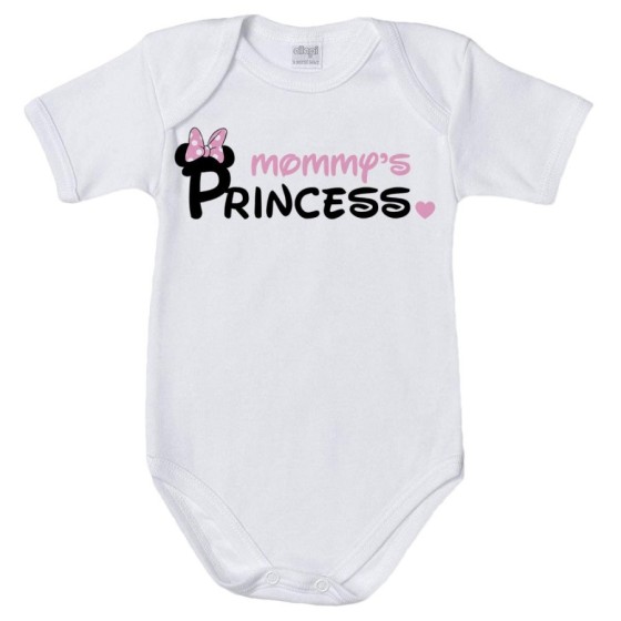 Body neonato mommy's prince princess mickey Per la mamma