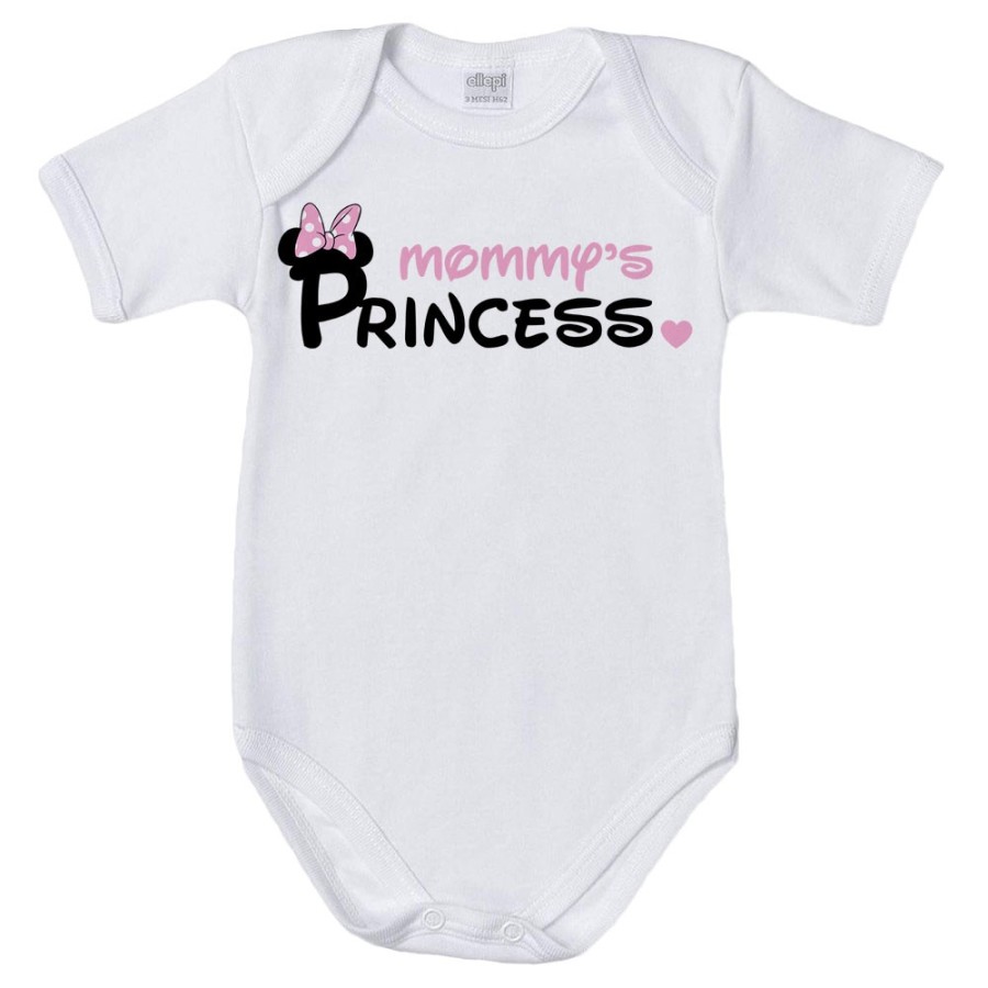 Body neonato mommy's prince princess mickey Per la mamma