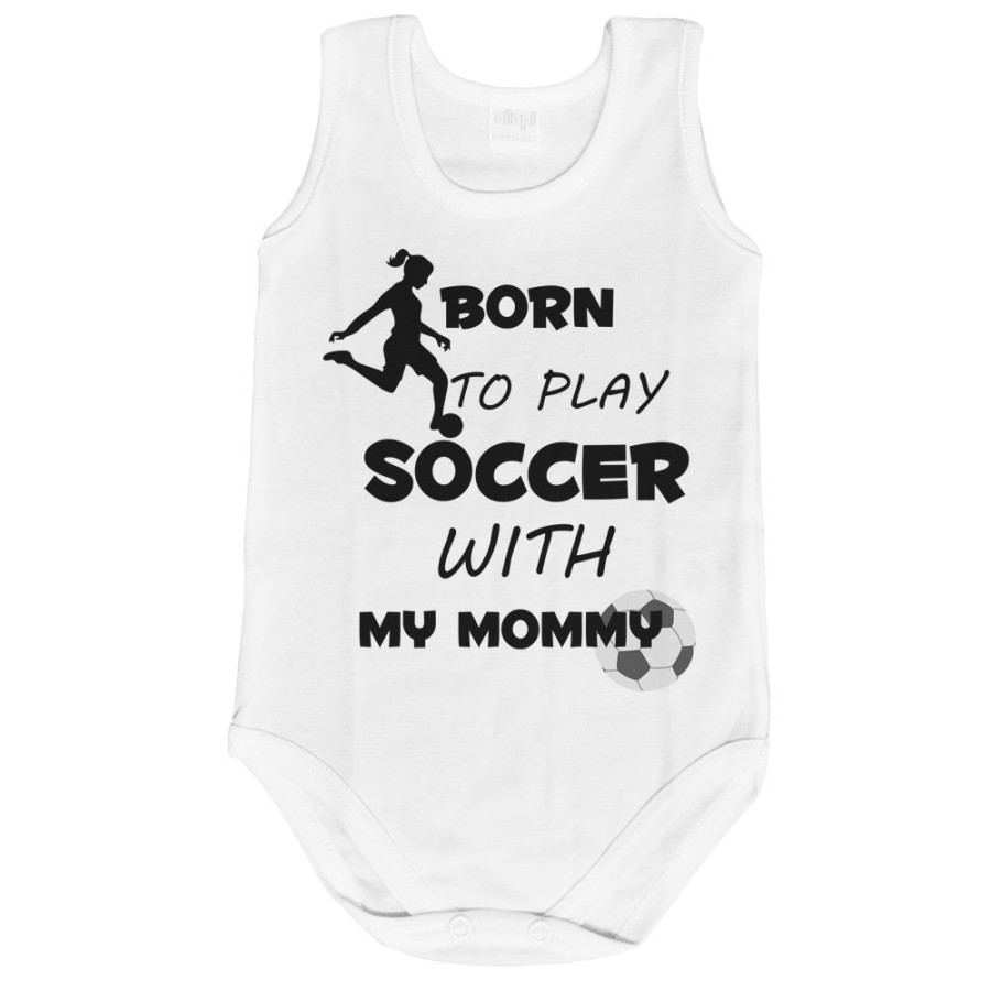 Body neonato born to play soccer with my mommy Per la mamma