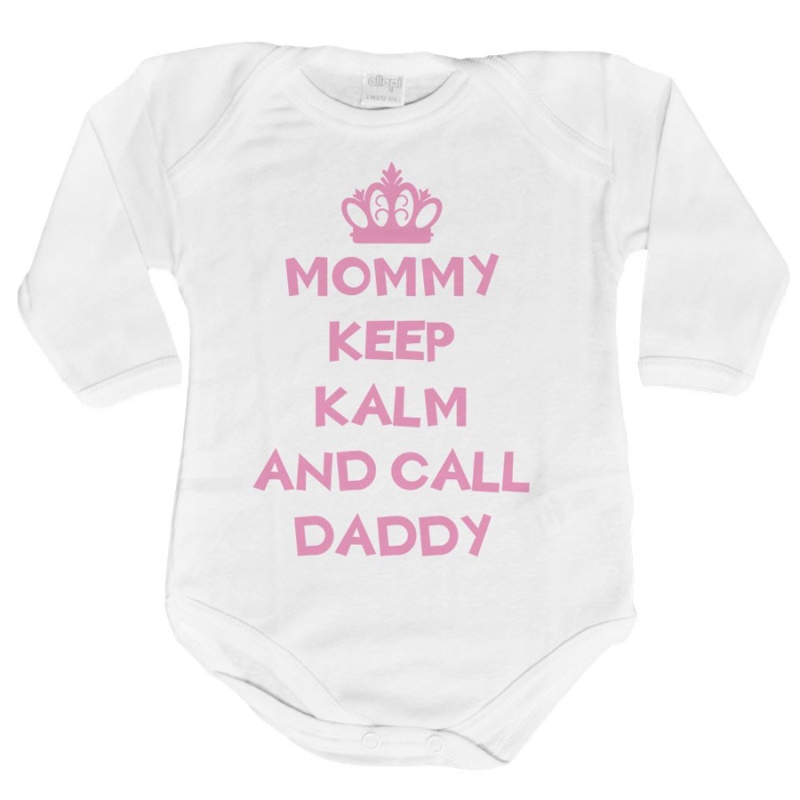 Body neonato mommy keep calm and call daddy Per la mamma