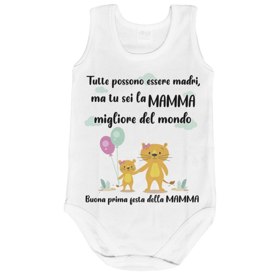 Body neonato tutte possono essere madri ma tu sei la migliore al mondo Per la mamma