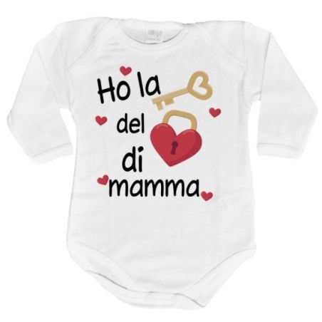 Body neonato ho la chiave del cuore di mamma