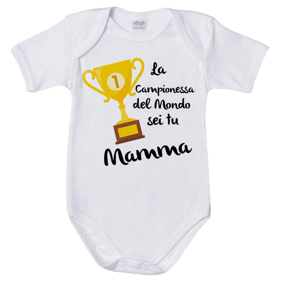 Body neonato la campionessa del mondo sei tu mamma Per la mamma