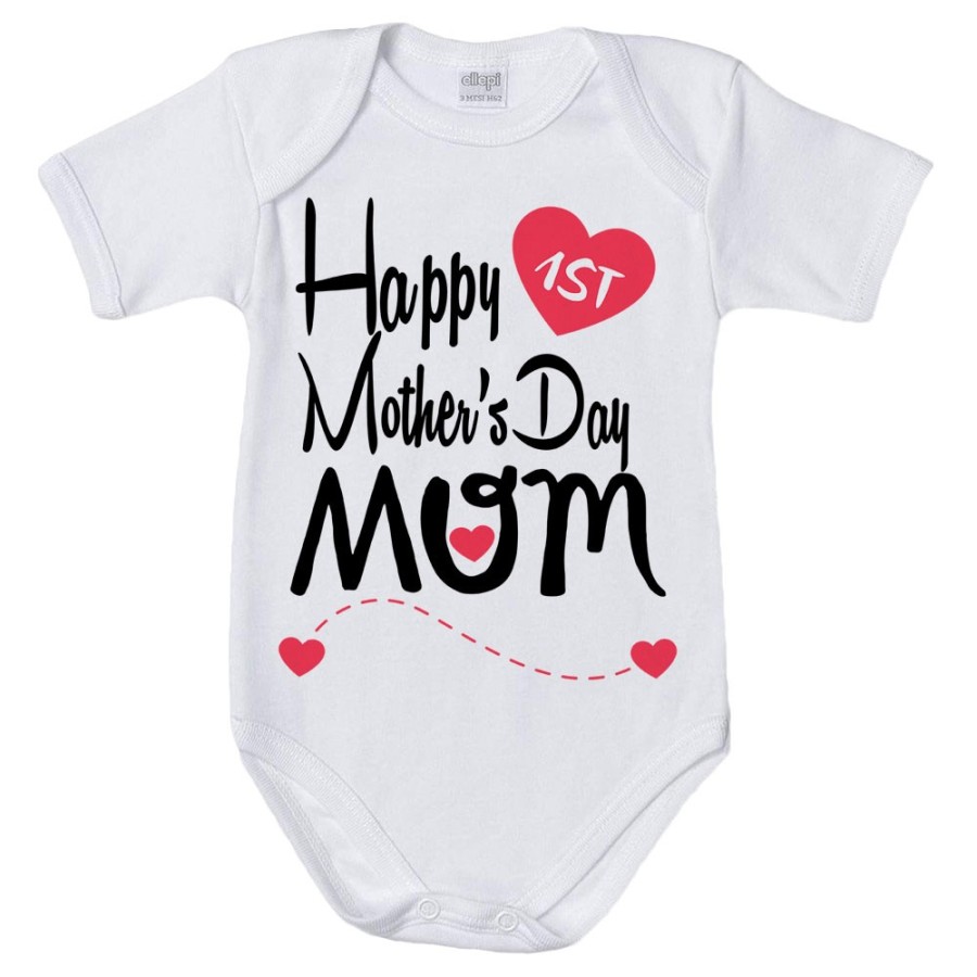 Body neonato happy first mother's day mommy Per la mamma