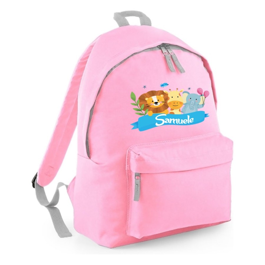 Zaino personalizzato con nome party con gli animali Animali