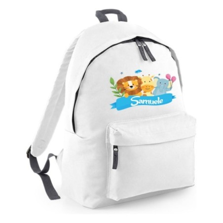 Zaino personalizzato con nome party con gli animali Animali