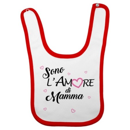 Bavaglino neonato sono l'amore di mamma Per la mamma