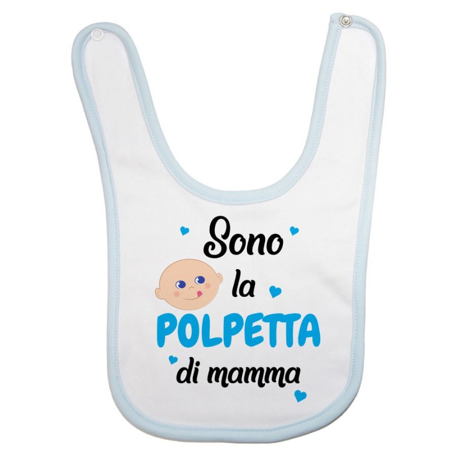 Bavaglino neonato sono la polpetta di mamma Per la mamma