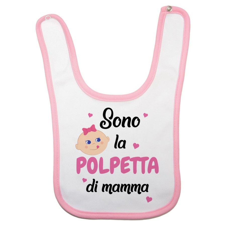 Bavaglino neonato sono la polpetta di mamma Per la mamma