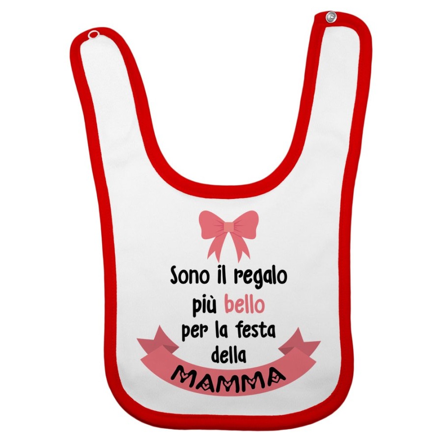 Bavaglino neonato sono il regalo più bello per la festa della mamma Per la mamma
