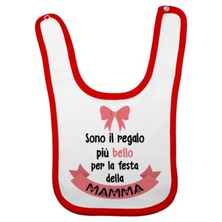 Bavaglino neonato sono il regalo più bello per la festa della mamma Per la mamma