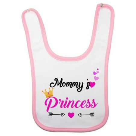 Bavaglino neonata mommy's prince princess Per la mamma