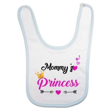 Bavaglino neonata mommy's prince princess Per la mamma