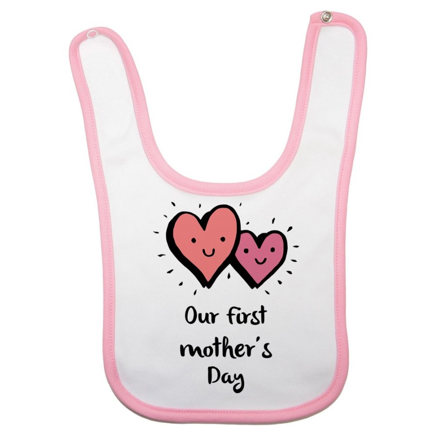 Bavaglino neonato our first mom's day Per la mamma