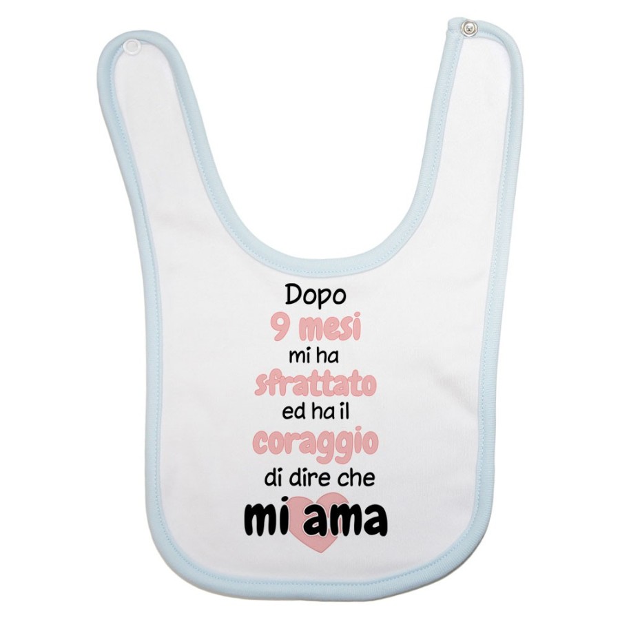 Bavaglino neonato dopo 9 mesi mi ha sfrattato ed ha il coraggio di dire che mi ama Per la mamma