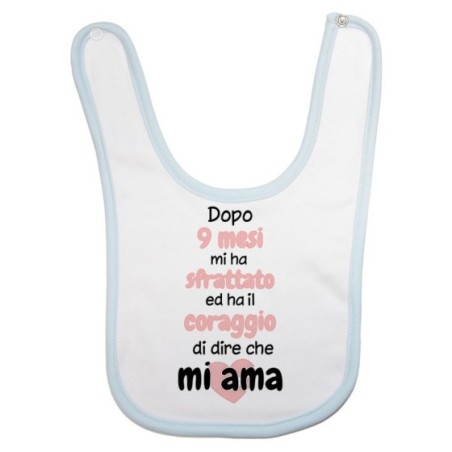 Bavaglino neonato dopo 9 mesi mi ha sfrattato ed ha il coraggio di dire che mi ama Per la mamma