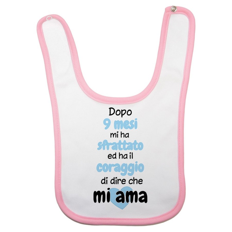 Bavaglino neonato dopo 9 mesi mi ha sfrattato ed ha il coraggio di dire che mi ama Per la mamma