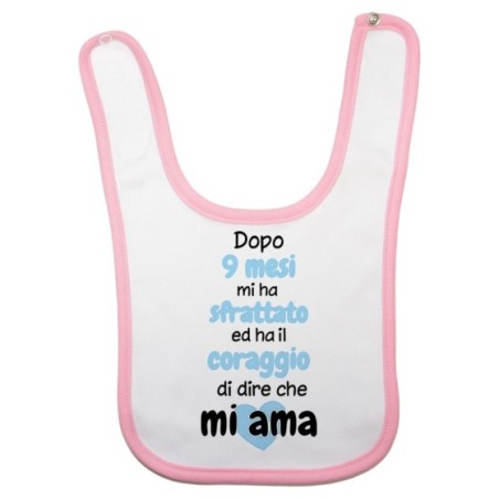 Bavaglino neonato dopo 9 mesi mi ha sfrattato ed ha il coraggio di dire che mi ama Per la mamma