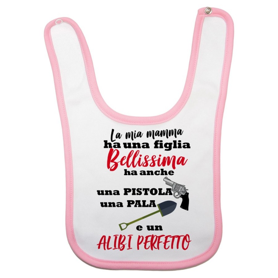 Bavaglino neonato la mia mamma ha un figlio bellissimo una figlia bellissima Per la mamma