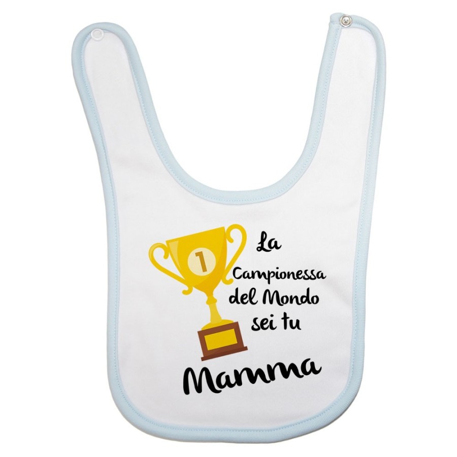 Bavaglino neonato la campionessa del mondo sei tu mamma Per la mamma