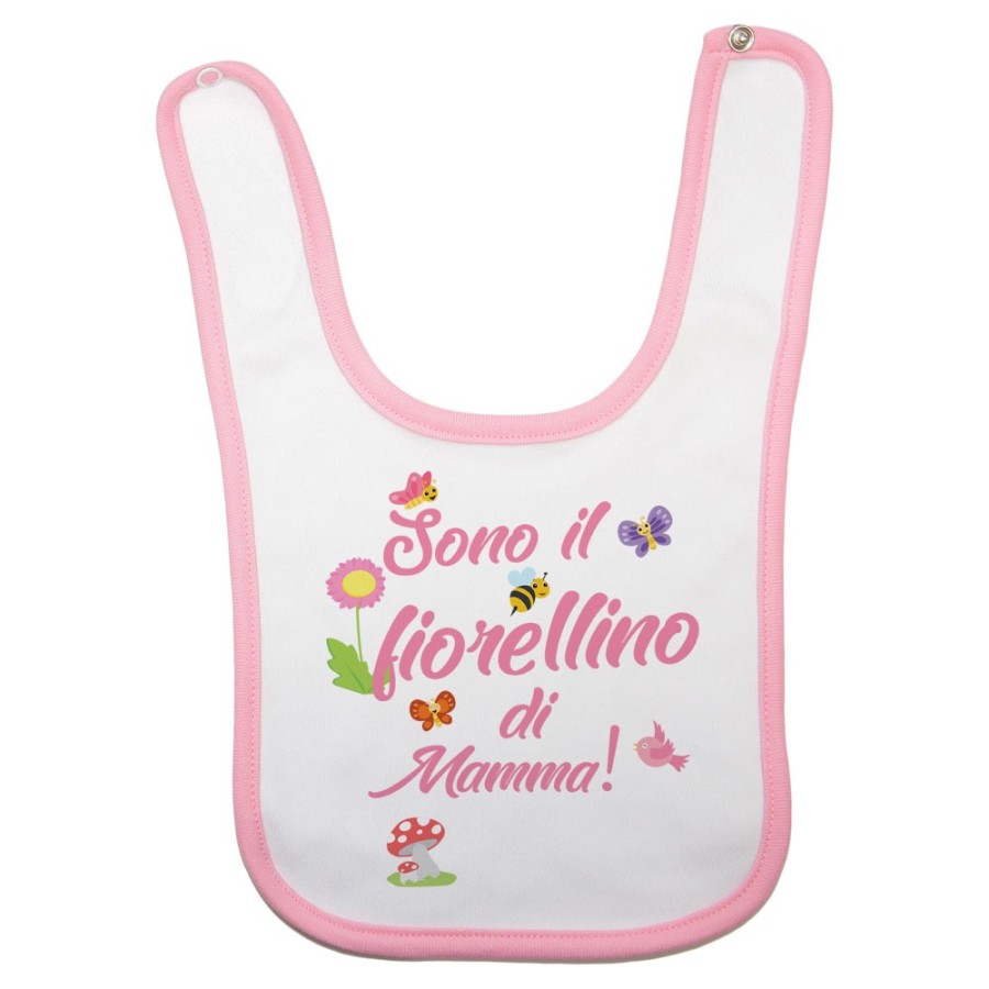 Bavaglino neonato sono il fiorellino di mamma Per la mamma