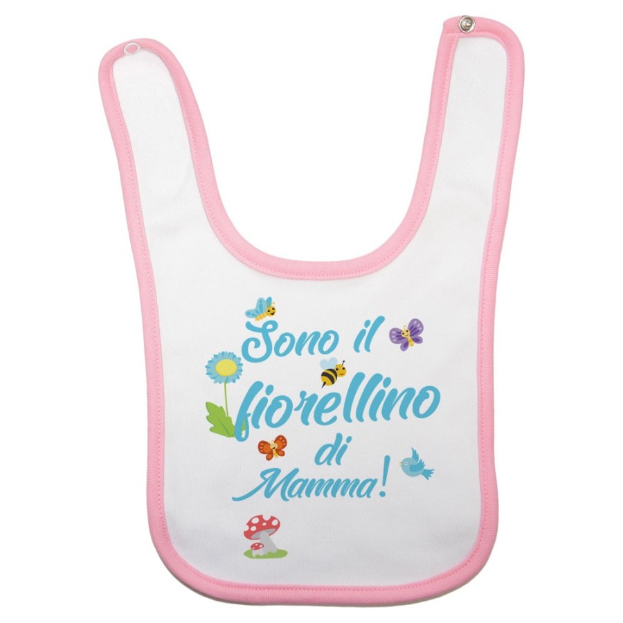 Bavaglino neonato sono il fiorellino di mamma Per la mamma