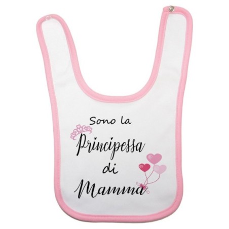 Bavaglino neonata sono la principessa di mamma Per la mamma