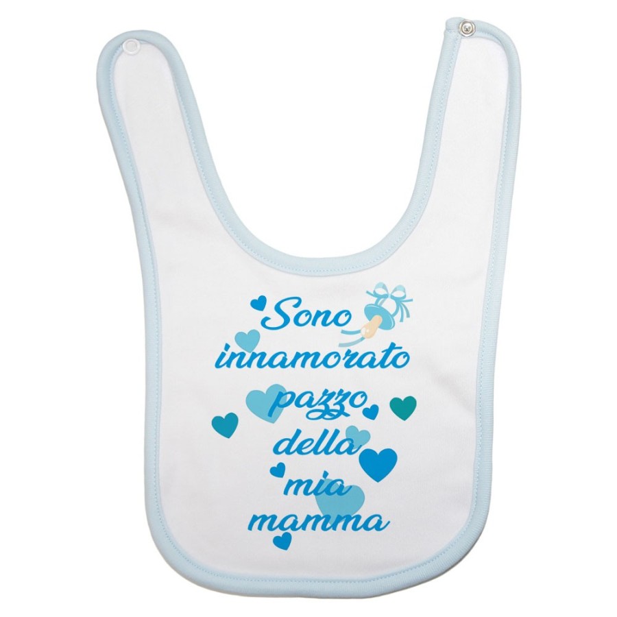 Bavaglino neonato sono innamorato pazzo della mia mamma Per la mamma