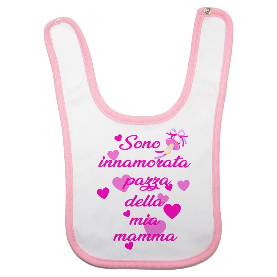 Bavaglino neonato sono innamorato pazzo della mia mamma Per la mamma