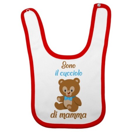 Bavaglino neonata sono la cucciola di mamma Per la mamma