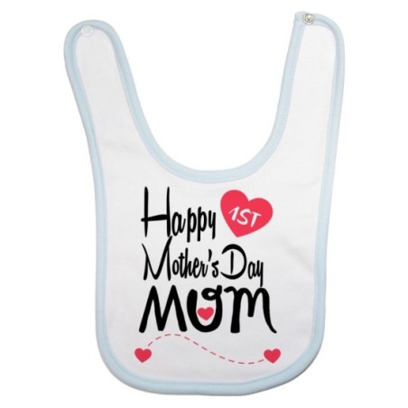 Bavaglino neonato happy first mother's day mommy Per la mamma